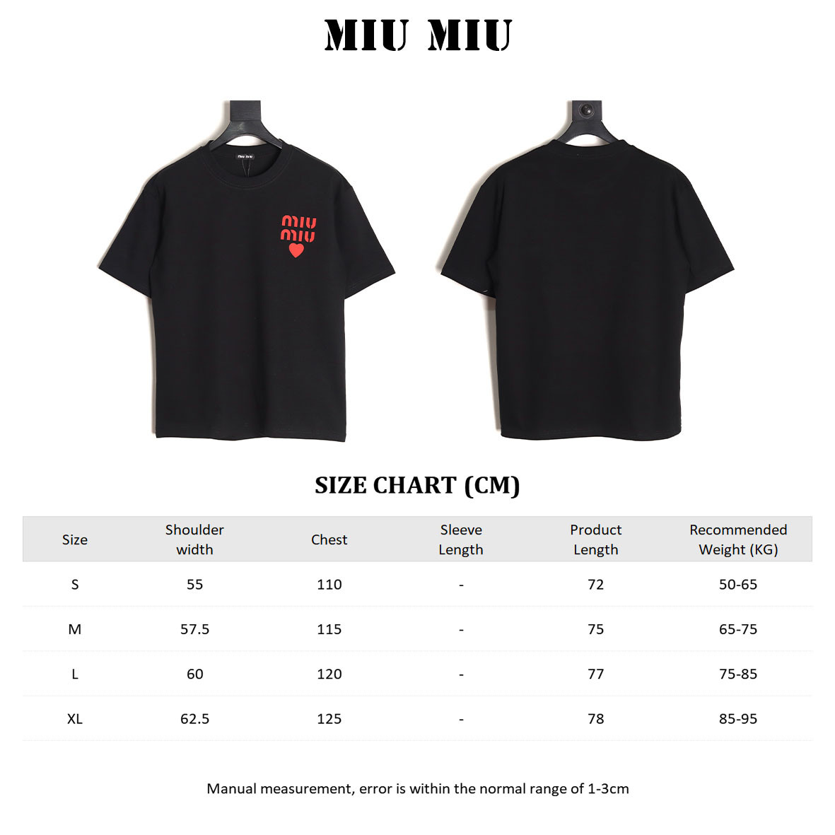 M1v M1v 25ss short-sleeved t-shirt