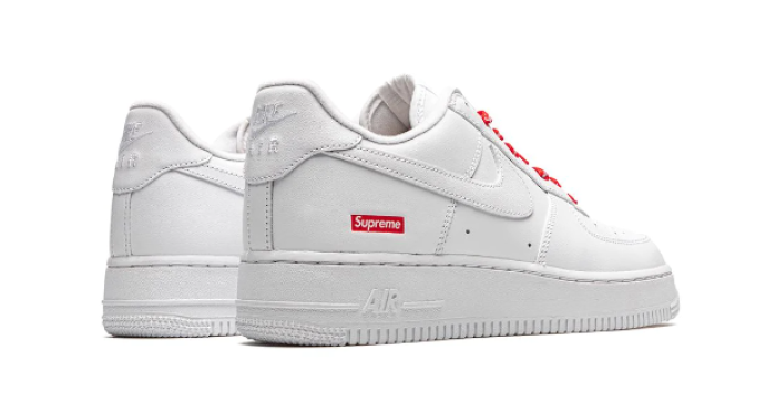 Svp*me x nike air force 1 low white cu9225-1000