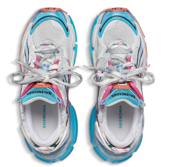 Ba1en*iaga runner panelled sneakers