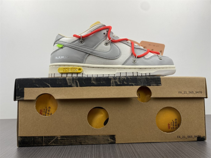 Off-White x Dunk Low ‘Lot 06 of 50’ DJ1602-110