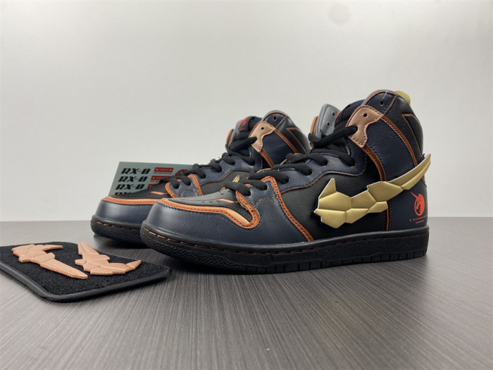 Gundam x Nike SB Dunk High “Banshee” DH7717-400