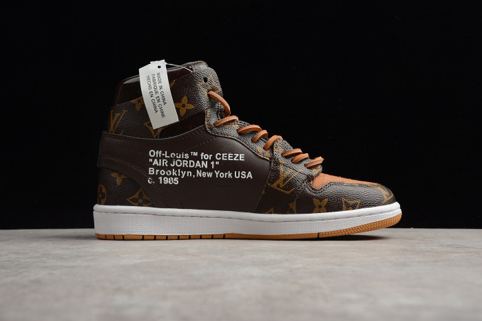air jordan 1 x off-L0vis aj1 ow aq0818-158