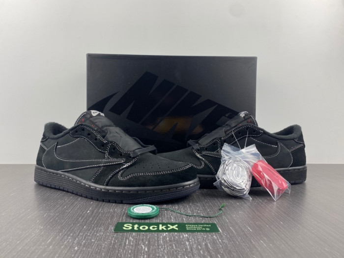 travis scott x air jordan air jordan 1 retro low “black phanT0m" dm7866-001