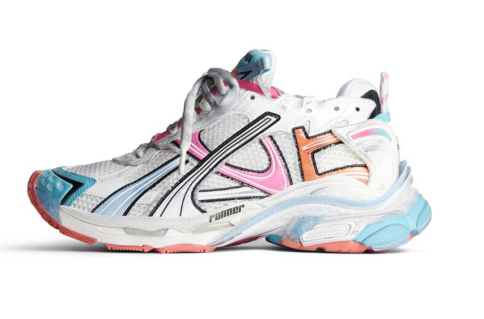 Ba1en*iaga runner panelled sneakers