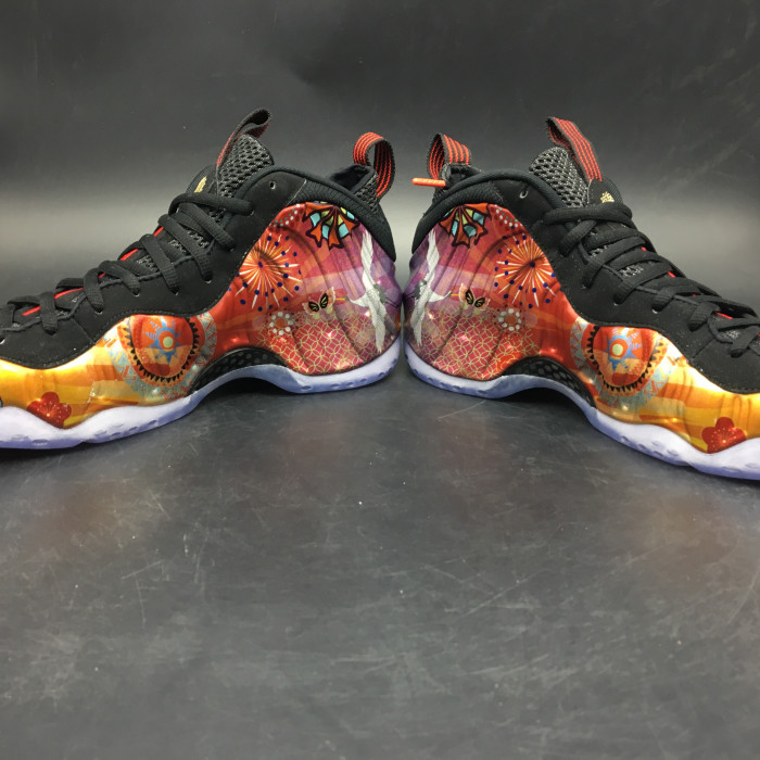 NIKE AIR FOAMPOSITE ONE LNY QS "LUNAR NEW YEAR 2018" AO7541-006