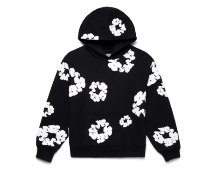 De*1m tears the cotton wreath sweatshirt