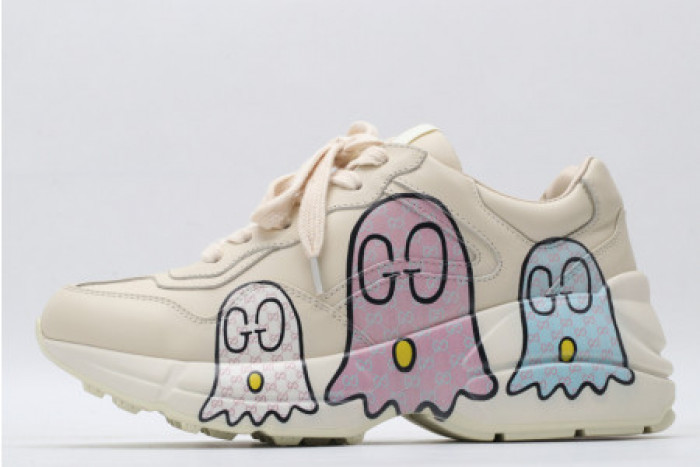 G*u*i rhyton leather sneaker