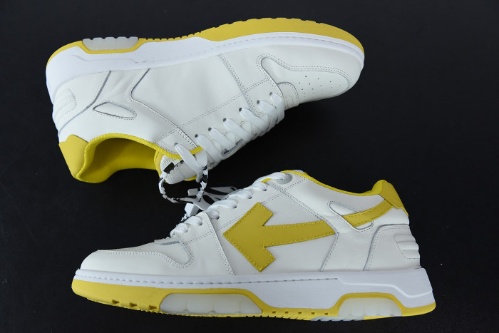 OFF WHITE™ C/O VIRGIL ABLOH OUT OF OFFICE LOW-TOP LEATHER SNEAKERS "OOO"