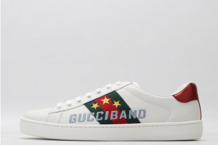 G*u*i ace embroidered low-top sneaker 603693 0fi10 9069