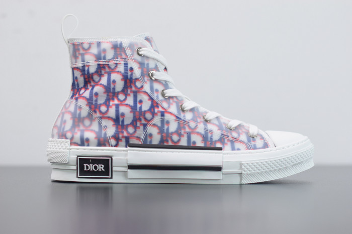 DR B23 OBLIQUE HIGH TOP SNEAKER“CD Ghosting”