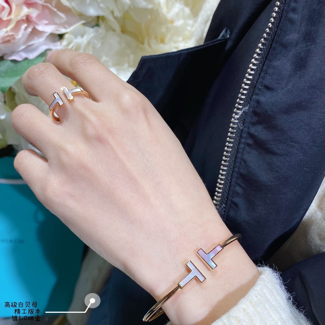T*f*ny & co. double t bracelet