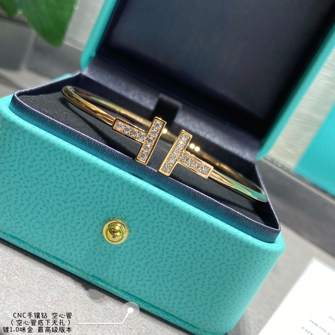 T*f*ny & co. double t bracelet