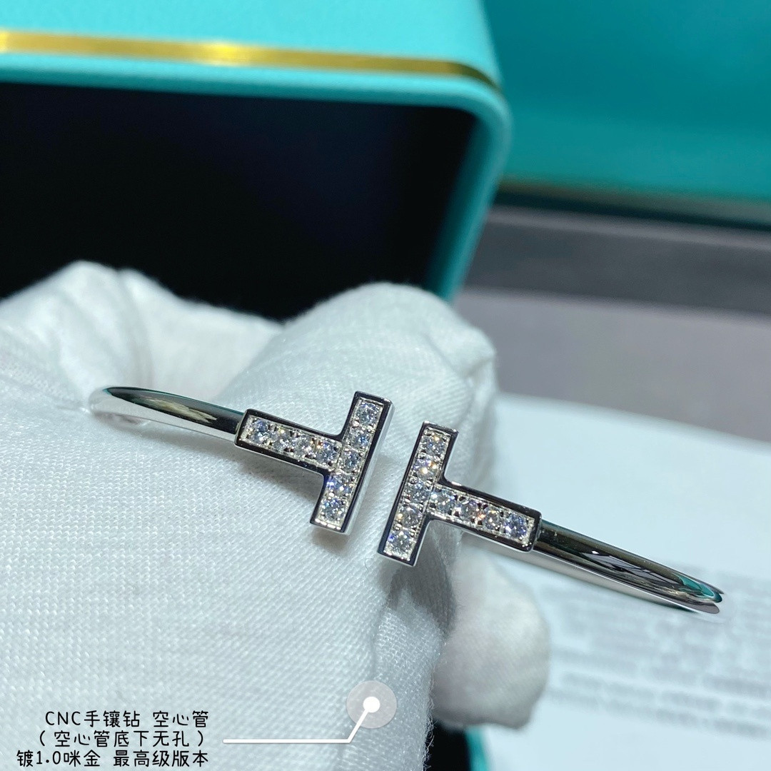 T*f*ny & co. double t bracelet