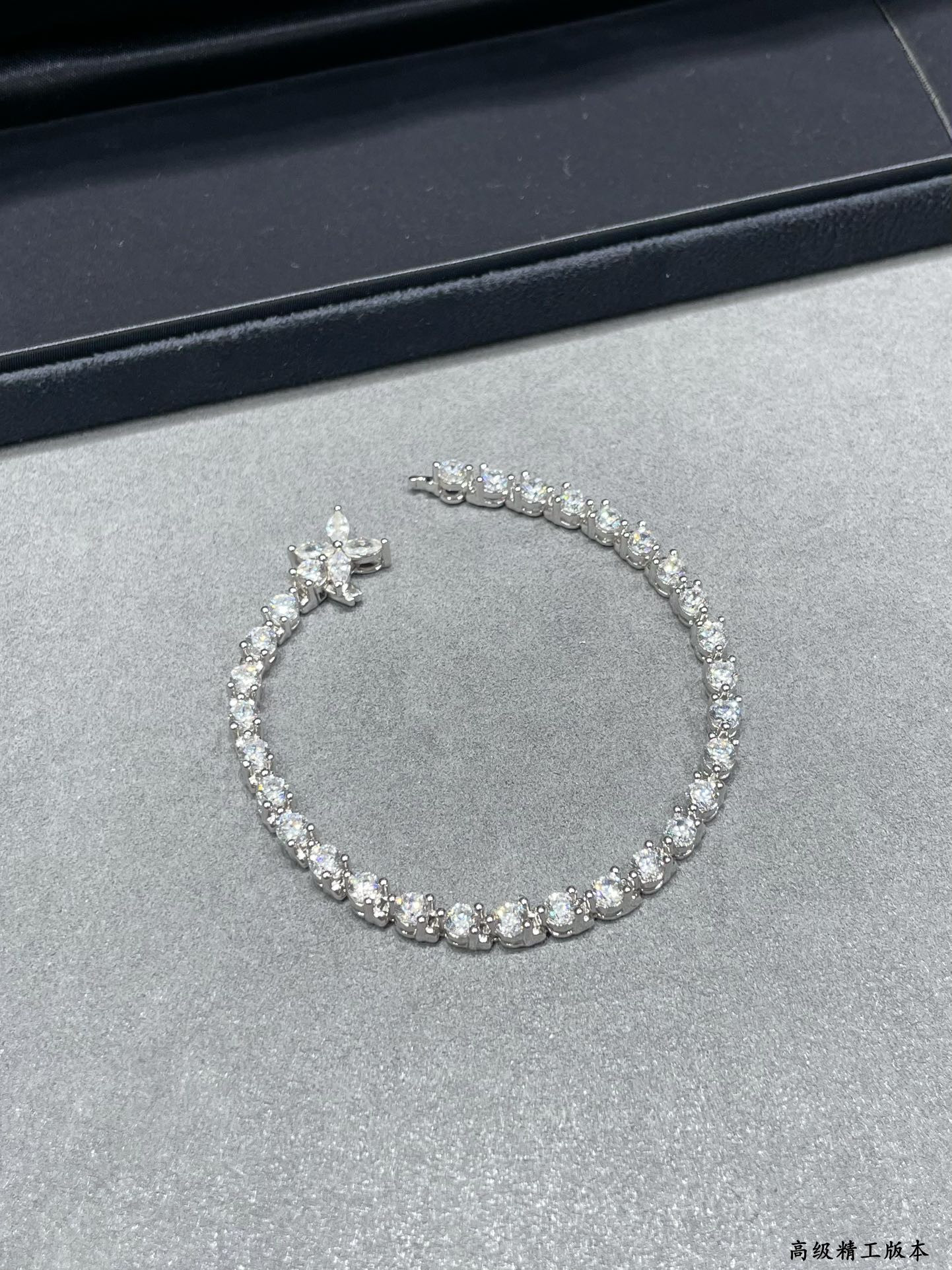 t*f*ny & co. soleste marquise D1am0nd full bracelet ag925