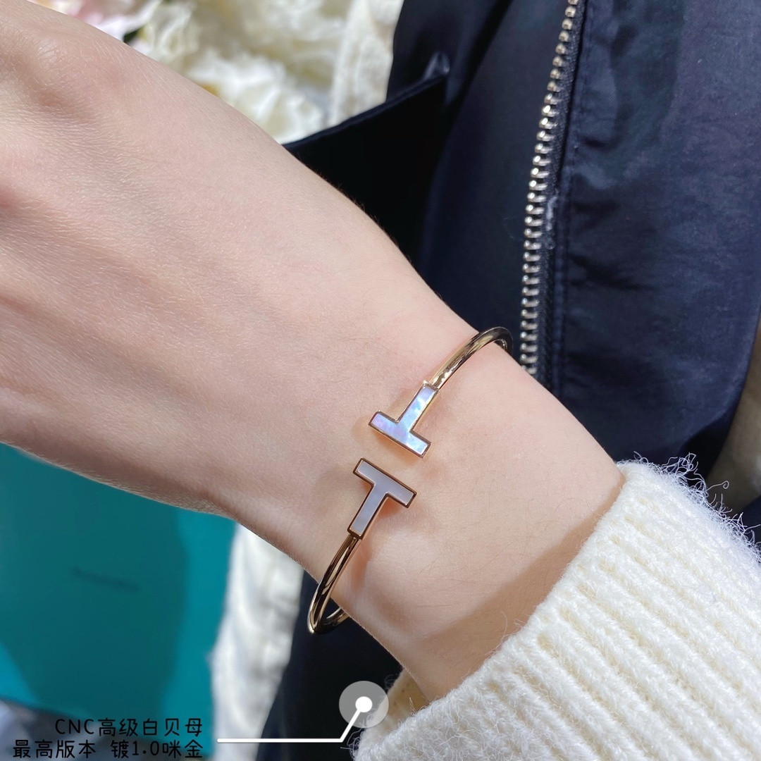 T*f*ny & co. double t bracelet